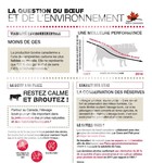FRENCH CB Rethink Canadian Beef - Environmentally / Nutritionally