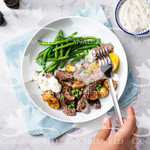 Garlic-Herb Steak & Potato Skillet Dinner