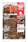 Canada Beef Performs Print and Digital Ads