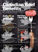 Canadian Beef Benefits Print Ad 