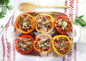 Classic Oven-baked Stuffed Peppers