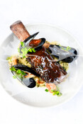 Braised Short Ribs and Mussels Video by Influencer Thea VanHerwaarden
