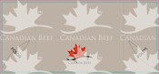 Canada Beef Branded Booth Banner and Tablecloth 