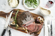 Classic Oven Roast with Rosemary Cream Sauce (Top Sirloin)