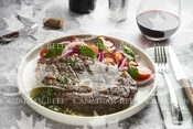 Grilled Steak with Chimichurri Sauce (Rib Eye)