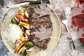 Whisky-Marinated Grilled Steak (Strip Loin)