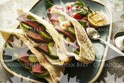 Middle Eastern-Style Grilled Beef Pockets (Sirloin Tip)