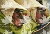 Grilled Greek-Style Marinated Beef Wrap (Flank)