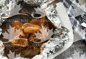 Barbecued Foil-Wrapped Tangy Marinated Beef Roast (Cross Rib)