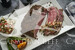 Barbecued Mustard-Rubbed Roast Beef with Apple Salsa (Strip Loin)