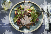 Grilled Rosemary Beef Skewers with Winter Salad (Top Sirloin Cap)