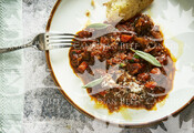 Braised Italian-Style Oxtail Stew (Oxtail)