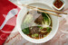 "Spicy Mandarin-Style Beef Noodle Soup (Digital Flexor Meat) "