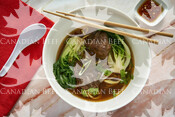 "Spicy Mandarin-Style Beef Noodle Soup (Digital Flexor Meat) "