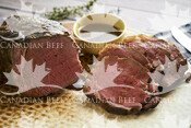 Barbecue Roast Beef with Butter Basting Sauce (Top Sirloin)