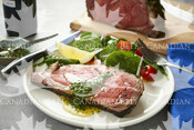 Sicilian-Inspired Oven Roast with Fresh Herb Sauce (Prime Rib)
