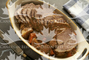 Slow-Simmered Beef Roast and Root Vegetables (Brisket Point)