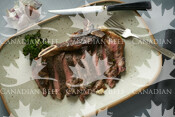 Pan-Seared Steak with Brown Butter Sauce (Bone-In Strip Loin - Wing)