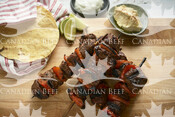 Grilled Beef and Red Pepper Skewers with Honey Glaze (Top Sirloin)