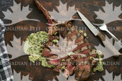 Simply-Seasoned Grilled Steak with Garlic and Herb Butter (Porterhouse)