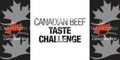 Canadian Beef Taste Challenge - Banner
