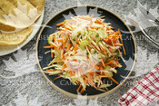 Sweet and Tangy Apple Mint Slaw