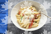 Arugula and Roasted Red Pepper Penne