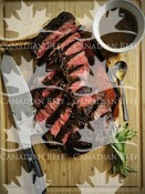 Frenched Rib Steak with a Tarragon Red Wine Sauce