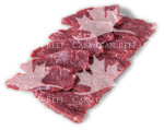 blade meat sliced 