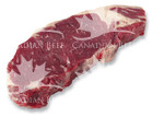 strip loin steak thick slice