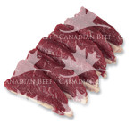 top sirloin cap steak thin slice