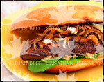 Bistro Beef Steak Sandwich with Horseradish Spread