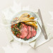 Orange Balsamic Roast Beef with Herbed Quinoa Pilaf and Roasted Fennel